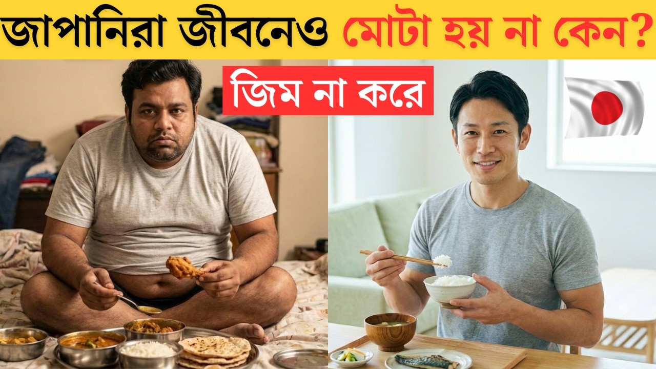 জাপানিদের ফিট থাকার রহস্য | 9 Japanese Habits That Quietly Keep You Slim (No Gym Needed)