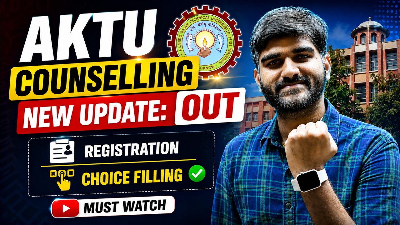 AKTU Counselling New Update OUT Registration & Choice Filling✅ | UPTAC choice filling 2026 for Btech
