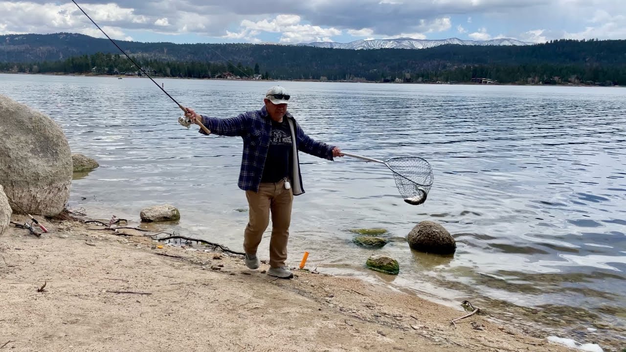 Trout Fishing at Big Bear Lake