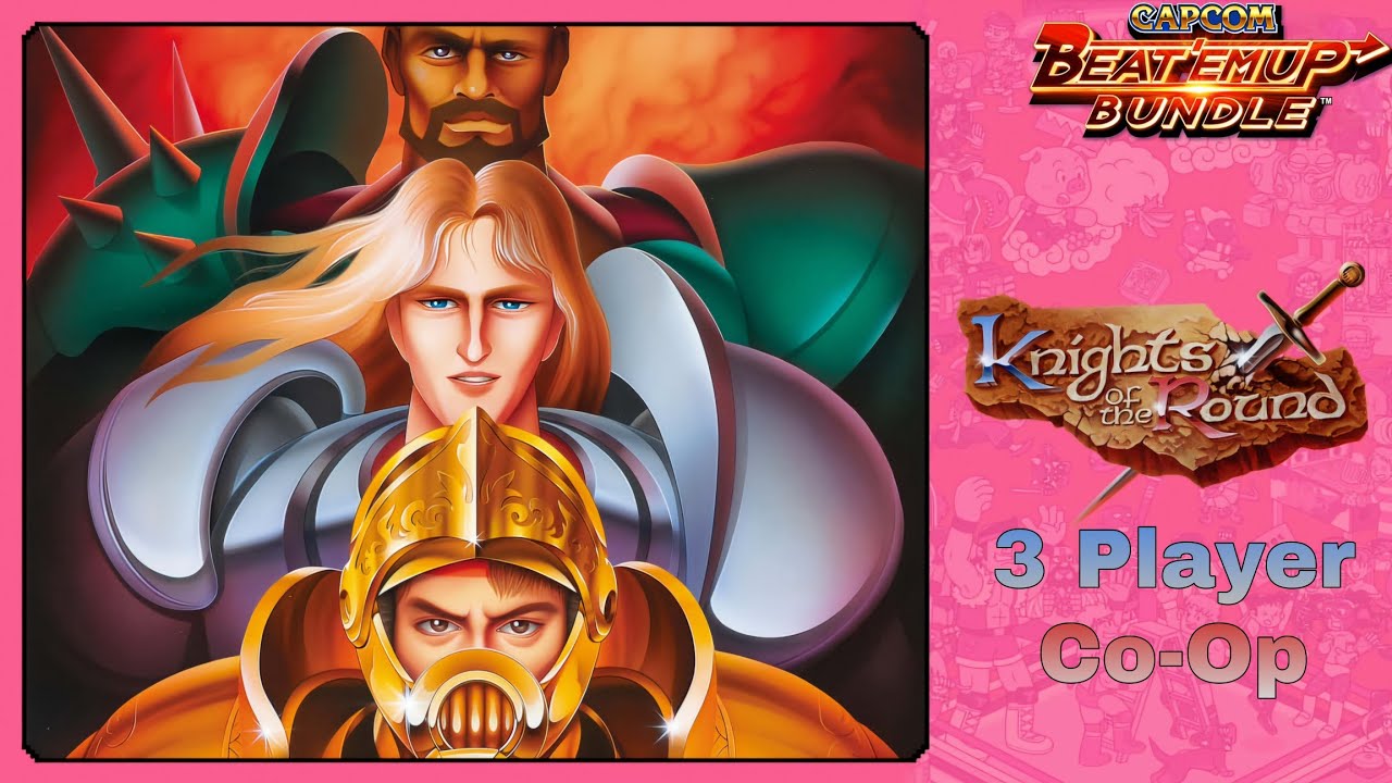 Knights Of The Round (3 Player) Arcade Longplay | Capcom Beat Em Up - 60 FPS - No Commentary