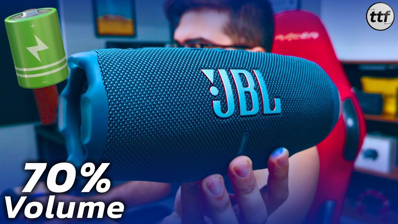 [LIVE] Teste de Bateria - JBL CHARGE 6 - ASSINATURA JBL - 70% Volume