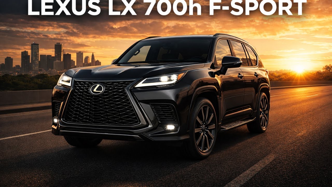 2025 Lexus LX 700h F-Sport Review – The Ultimate Luxury Hybrid SUV