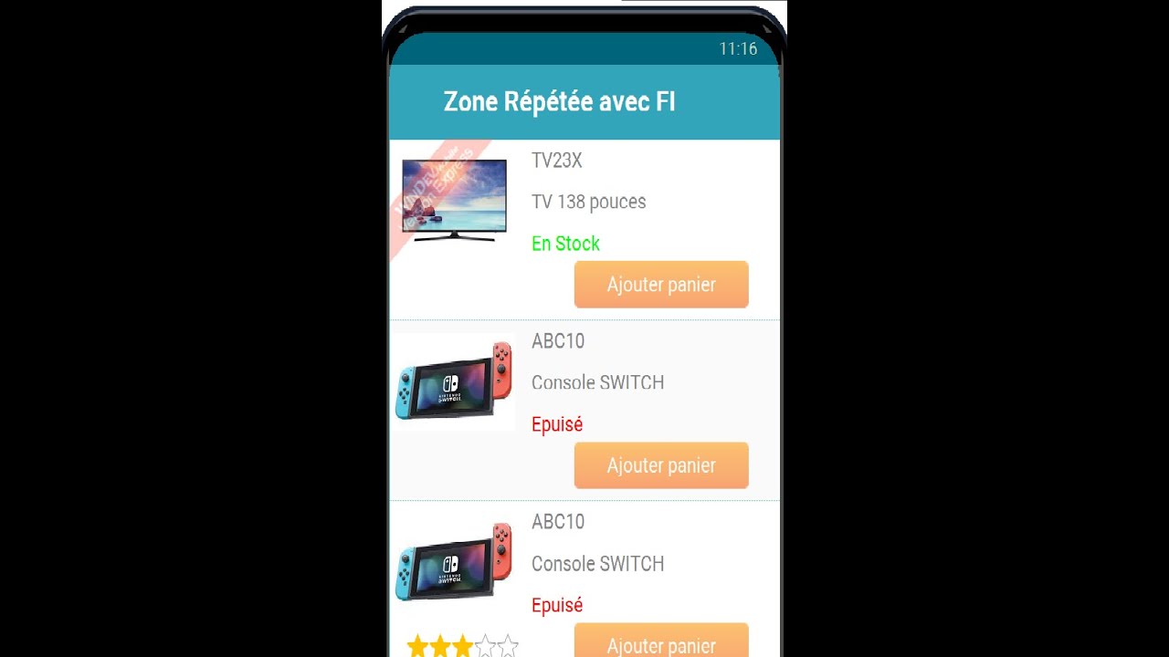 Best WinDev : WM10D : Zone Répétée