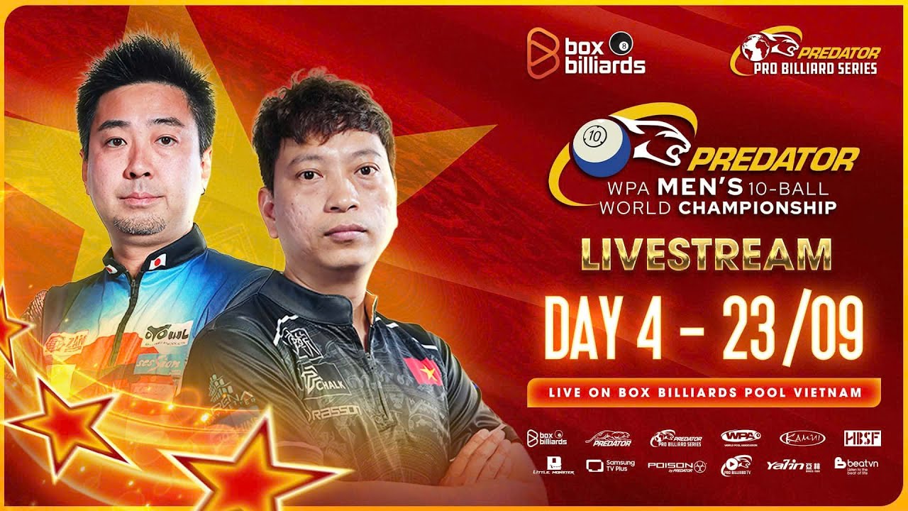 TV 1| DƯƠNG QUỐC HO&Agrave;NG vs NAOYUKI OI |NH&Aacute;NH THẮNG|2025 PREDATOR WPA MEN'S 10-BALL WORLD CHAMPIONSHIP