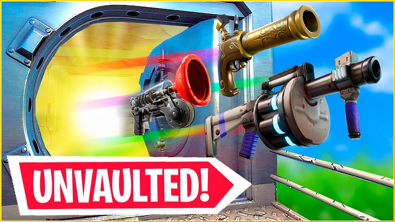 ALLE FORTNITE VÅBEN ER TILBAGE! | Dansk Fortnite