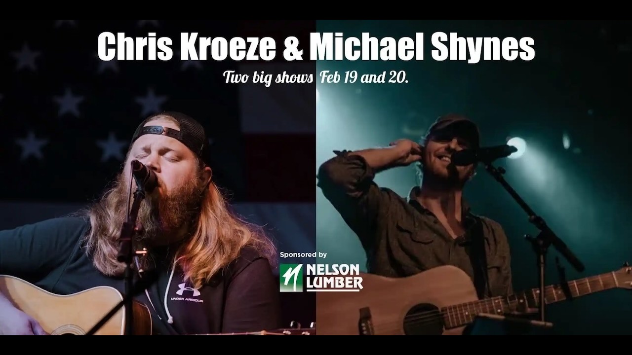 Chris Kroeze and Michael Shynes @ The Park Center | Feb 19 and 20th @ 7pm