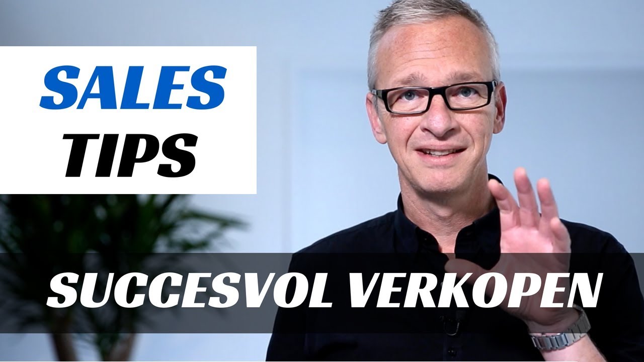 Succesvol verkopen met deze tip