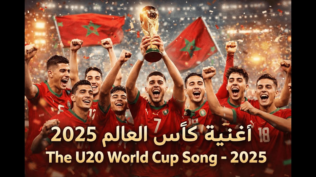 🇲🇦 أغنية كأس العالم U20 – المغرب بطل العالم 2025 🏆 | Morocco World Cup U20 Champions Song