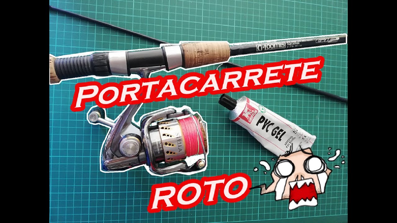 ¡¡ REPARACIÓN !! de Portacarrete pesca 2021