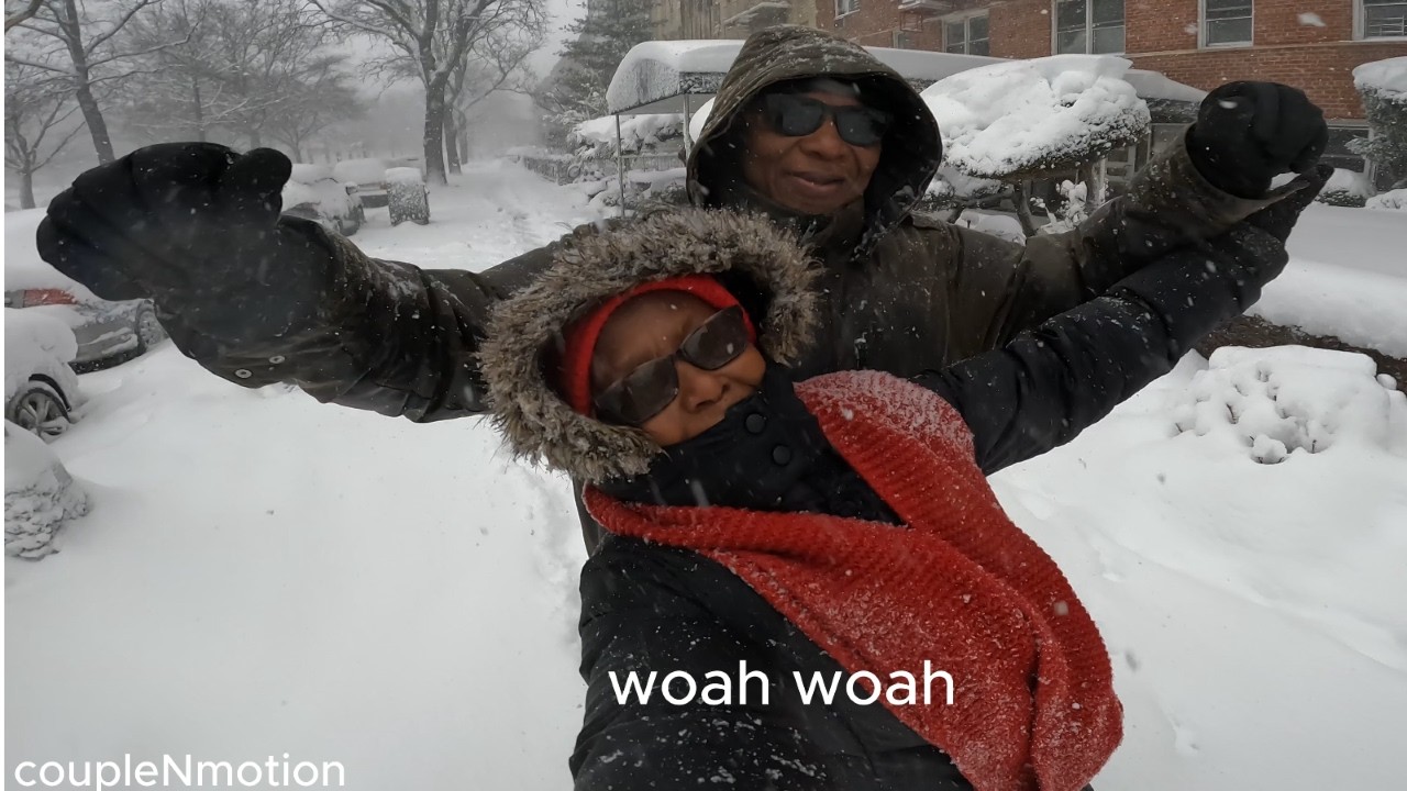 Stormy Weather, Sweet Vibes – CoupleNmotion in NYC #CoupleNmotion #NYCBlizzard #SnowstormFun