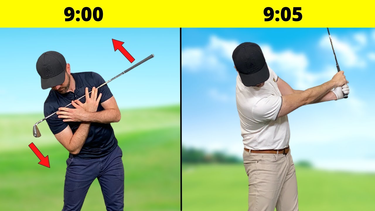 DO THIS DRILL FOR 5 MINUTES AND IT WILL CHANGE YOUR GOLF SWING