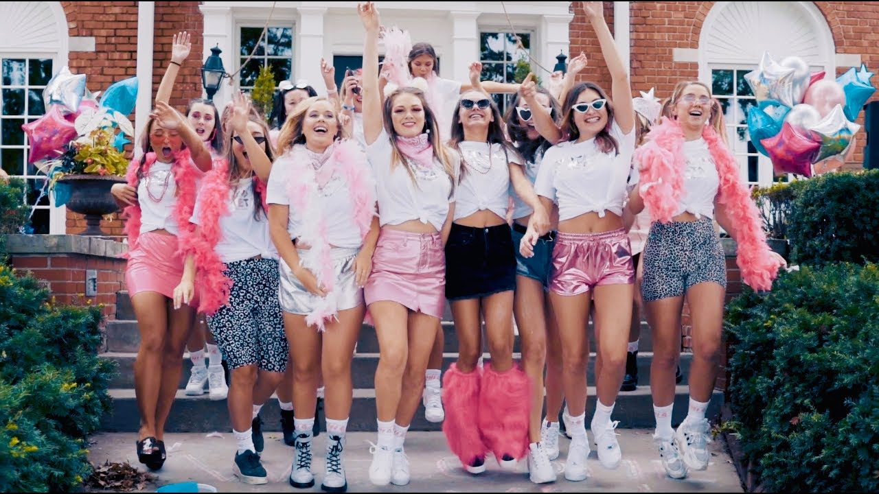University of Kansas Gamma Phi Beta Bid Day 2019