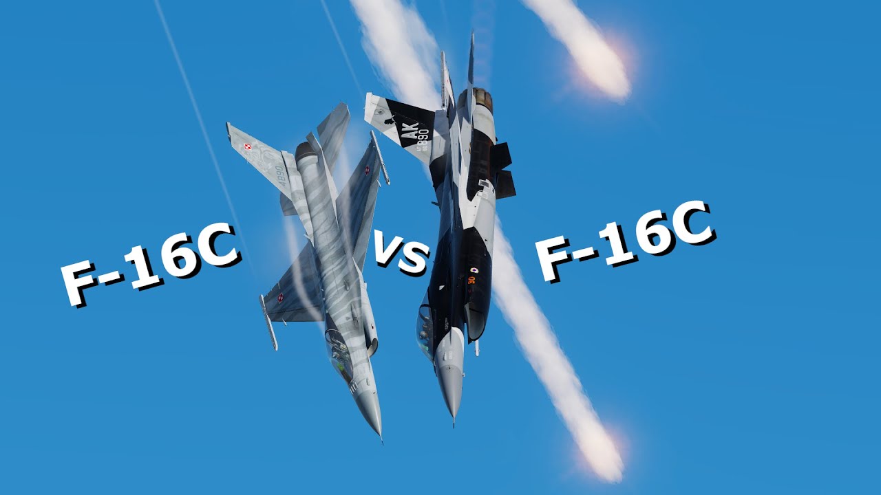 Wirtualna Szkoła Orląt: #Dogfight #3 - F-16C vs F-16C
