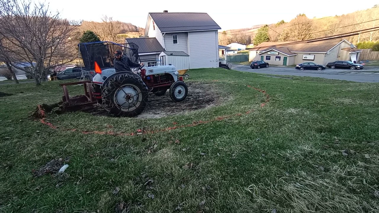 ford 8n dirt scoop