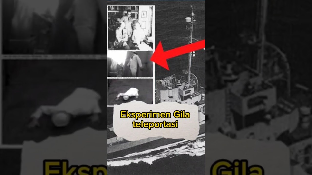 Teleportasi itu nyata? eksperimen gila percobaan teleportasi kapal laut