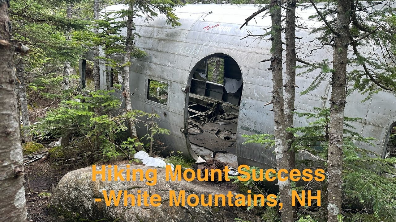 Hiking to a Plane Crash on the top of a Mountain - Mount Success, New Hampshire