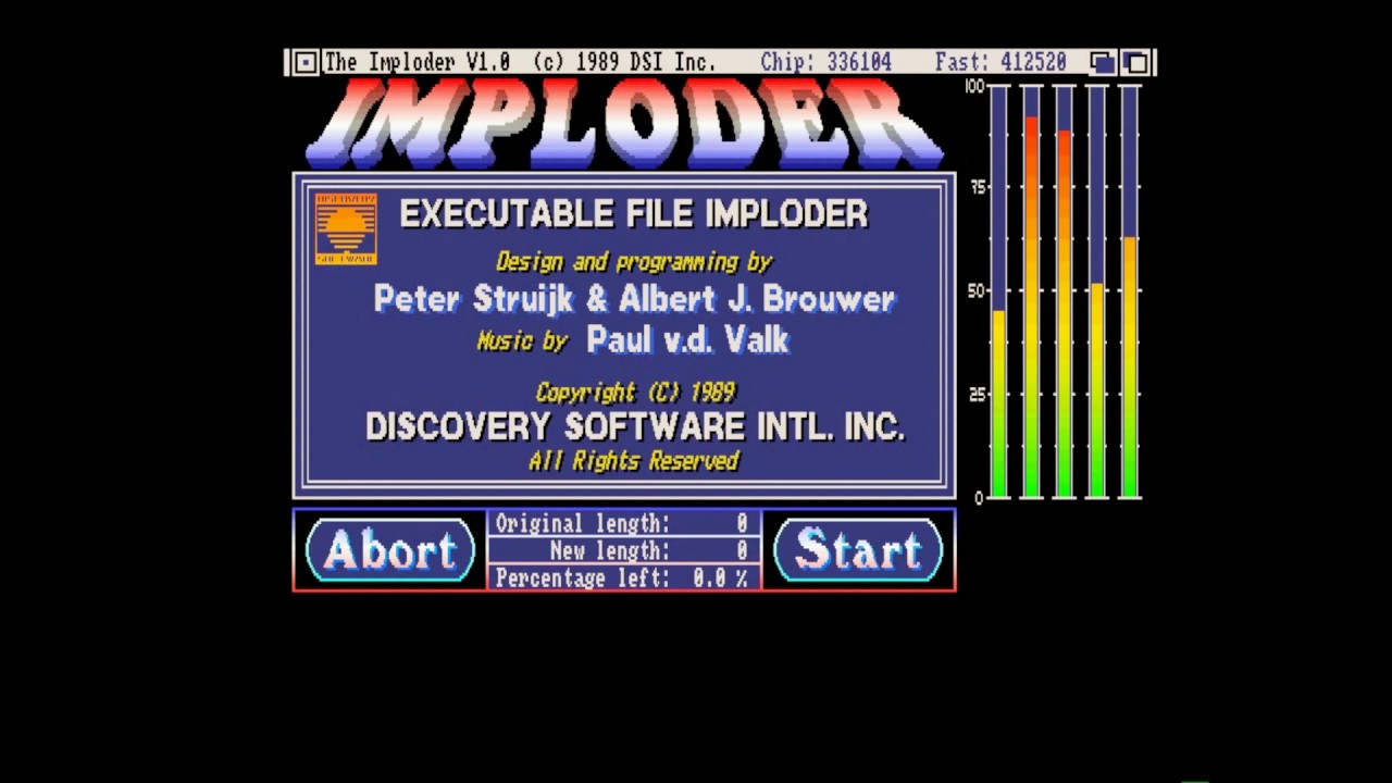 Amiga 500 - The Imploder V1.0