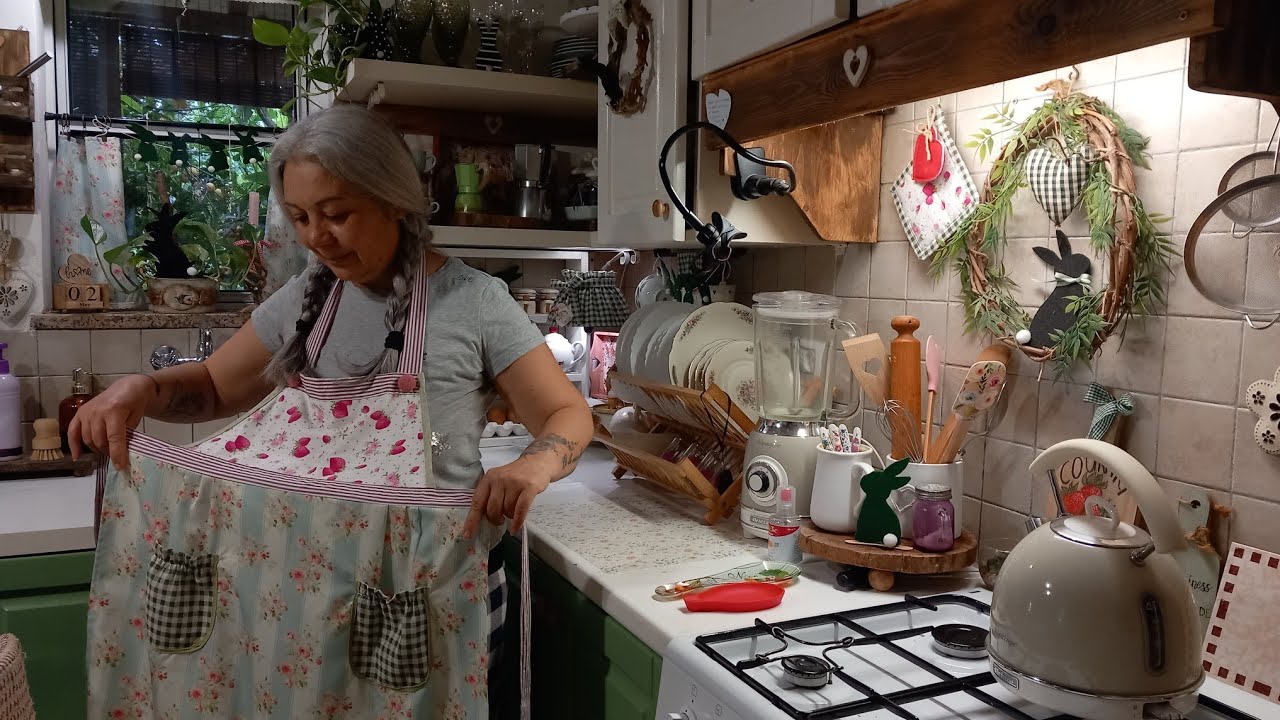 Pranzo della domenica a casetta cannelloni💓routine giornaliera con le mie gatte🐈cucire abito d'epoca