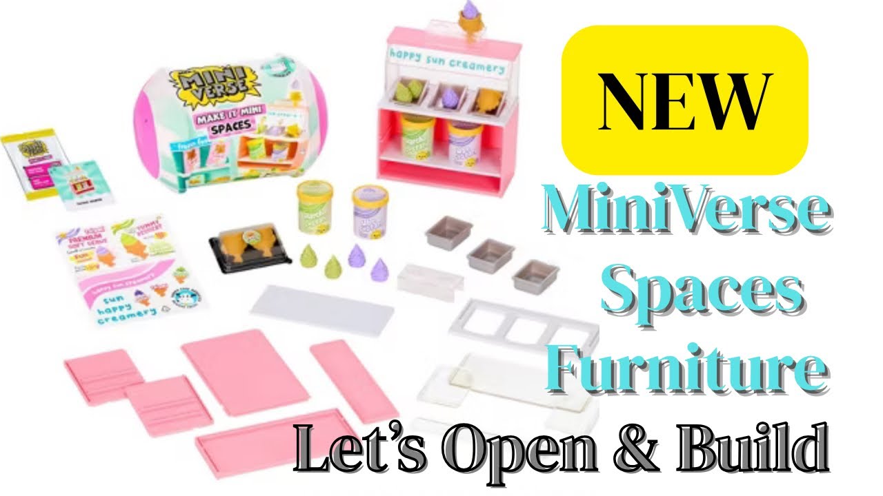OPEN & FULL PROCESS NEW MiniVerse Spaces Furniture  #miniverse 
