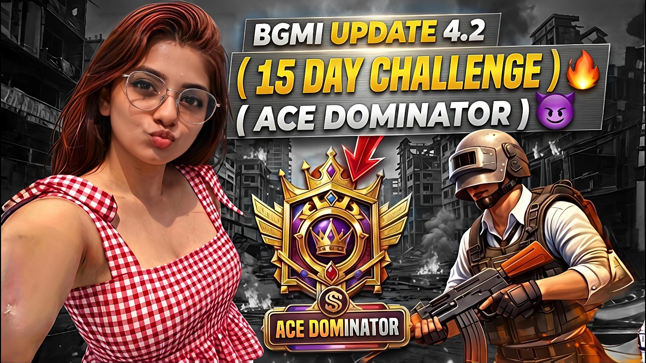 ONLY 15 DAY GO LET PLAY FOR ACE DOMINATOR IN BGMI SWEETY LIVE HAI