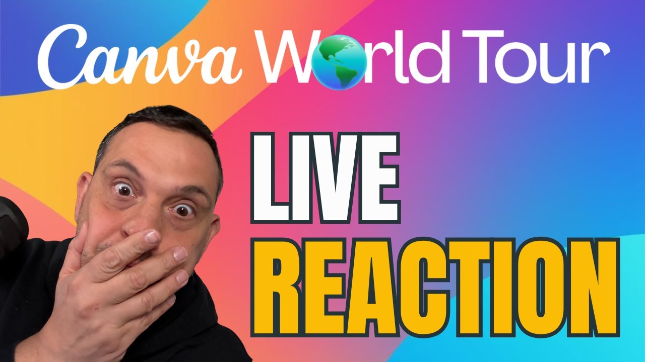 Reazione in Diretta al Canva World Tour: Tutto Quello che Devi Sapere