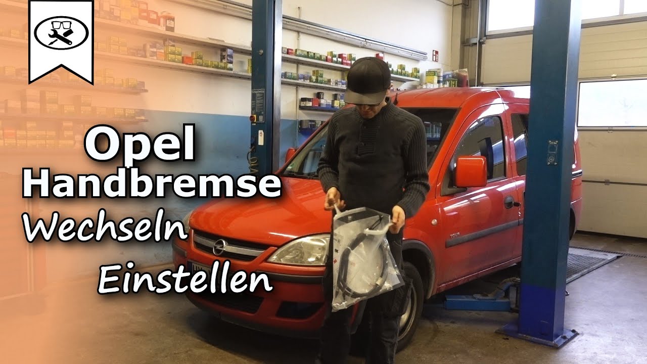 Opel Handbremse Fest / Handbremsseile wechseln |  Handbrake fixed  |  VitjaWolf  | Tutorial  | HD