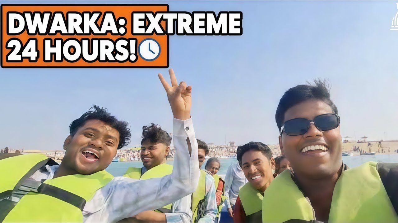 We Found Paradise in Gujarat! (Dwarka Darshan) 🚩✨