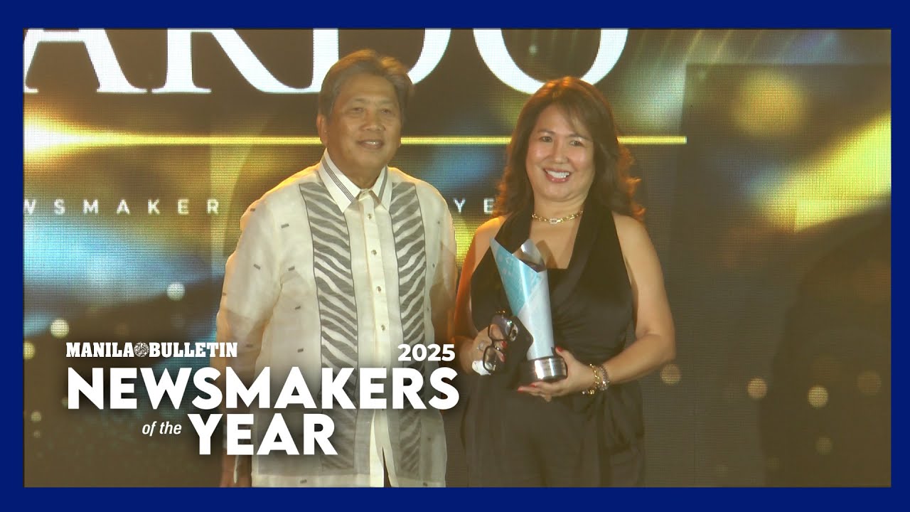 Actress Kathryn Bernardo was recognized as Manila Bulletin's 2025 News Makers of the Year