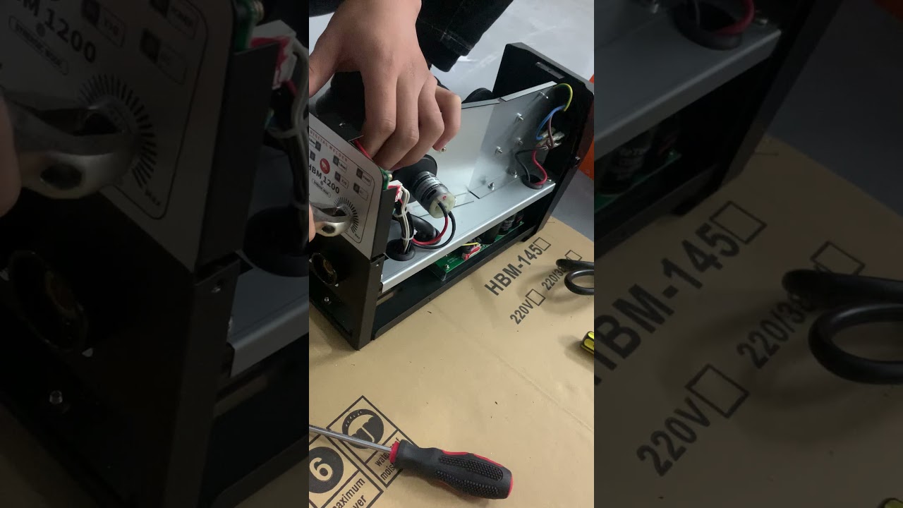HBM1200 control panel installation and operation