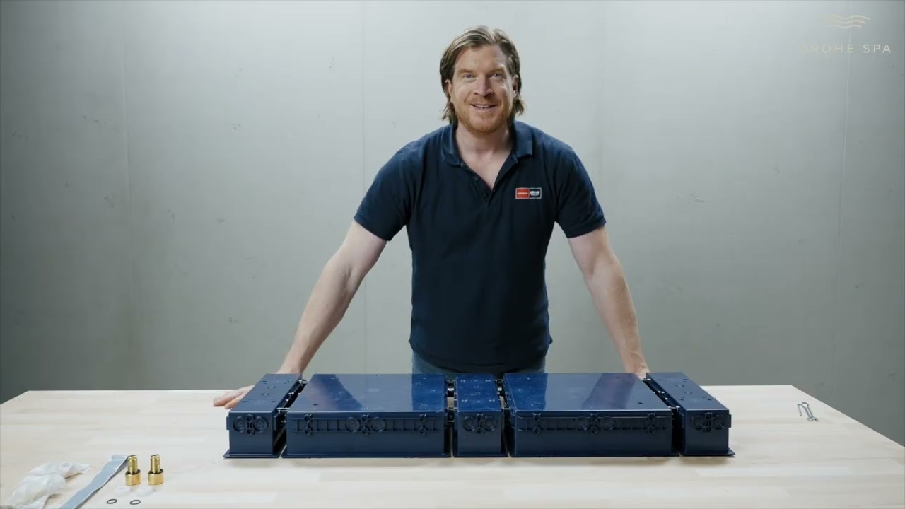 How to install a GROHE Rainshower Aqua Ceiling Shower