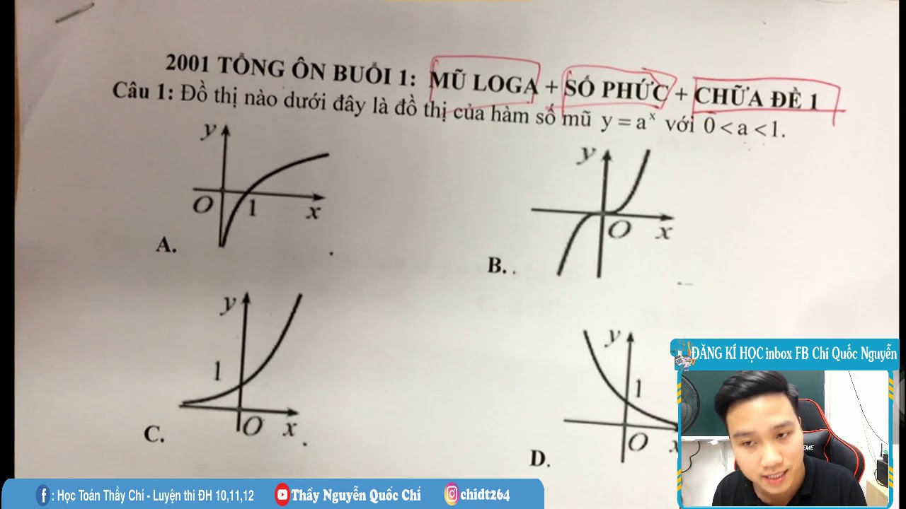 [LIVE] Buổi 1 :Tổng ôn kiến thức cho 2001 !
