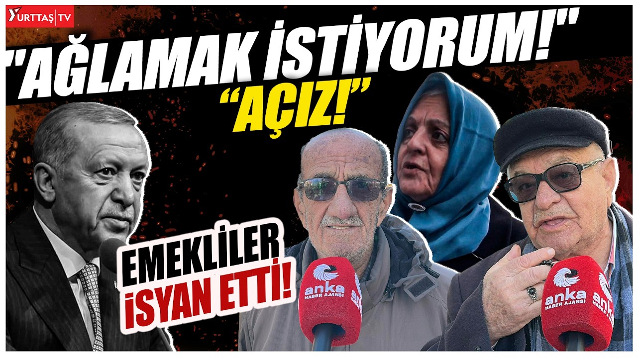 Emeklilerin feryadı büyüyor! 