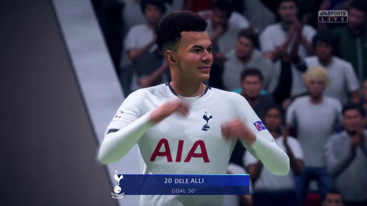 FIFA 19 Tottenham Hotspur vs Manchester City (Legendary AI) Gameplay Demo PS4 1080p 60 FPS