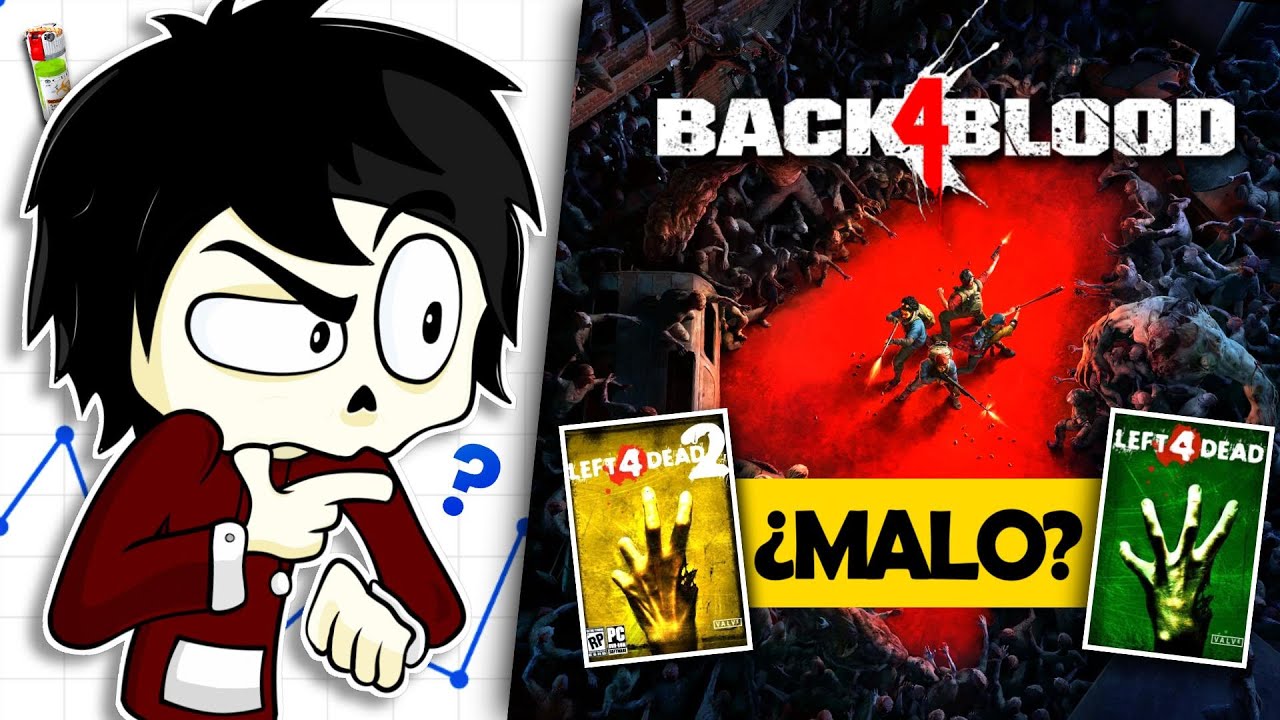 JUGADOR de LEFT 4 DEAD prueba BACK 4 BLOOD por PRIMERA VEZ!