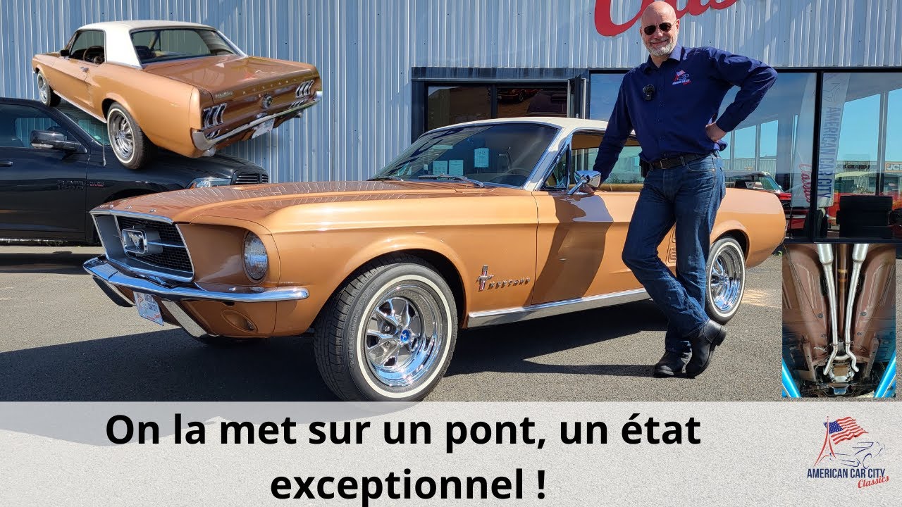 Jamais Restaurée : Mustang Coupé 1967 🐎🐎