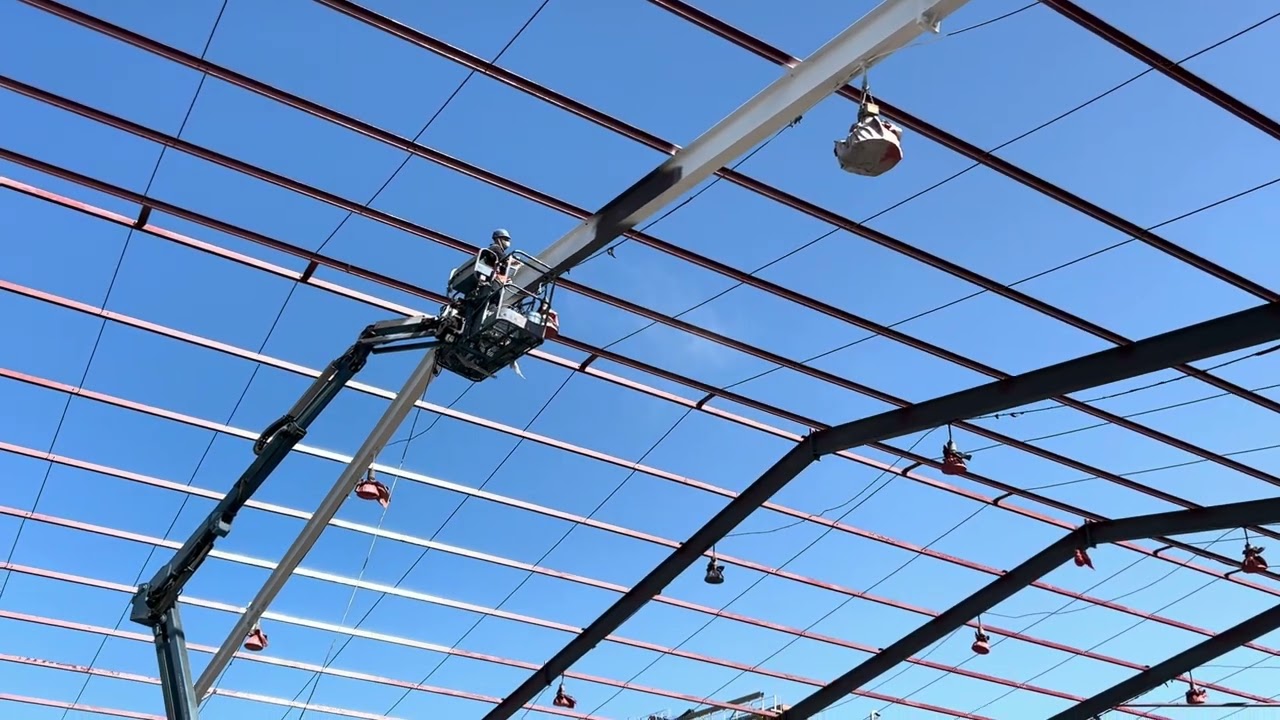 Application of Solvent Based Intumescent - Refurbishment Project