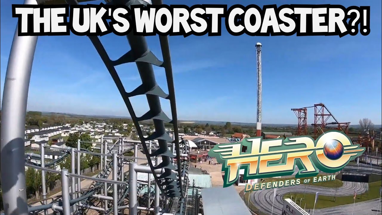 The WORST Coaster in the UK?! Hero - HD On-Ride POV | Flamingo Land