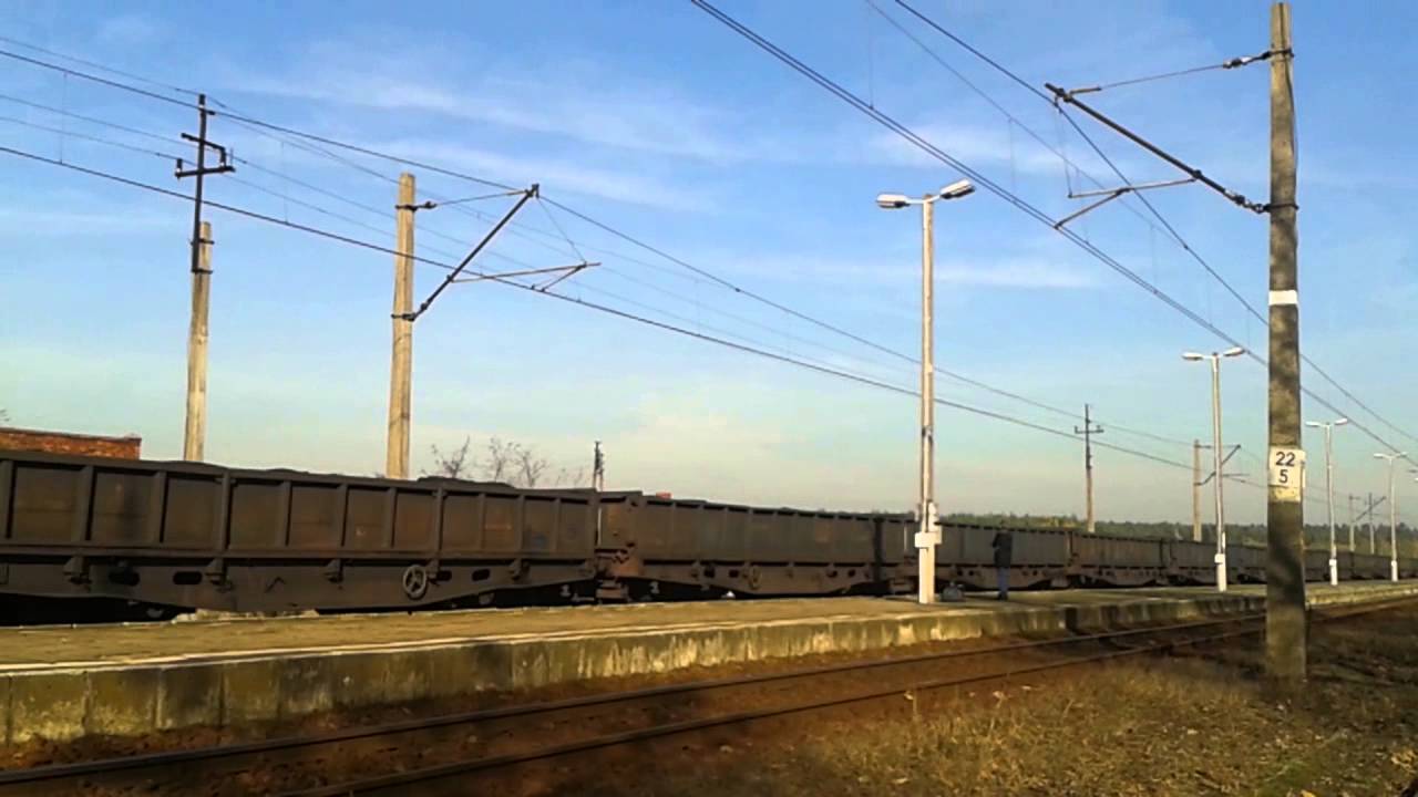 ET22-669 z węglarkami (Krzywda)