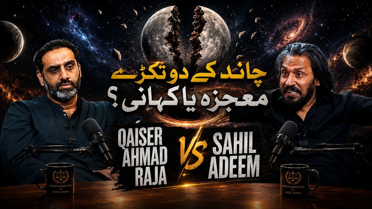 Qaiser Ahmad Raja vs Sahil Adeem | The Moon Split Debate Explained