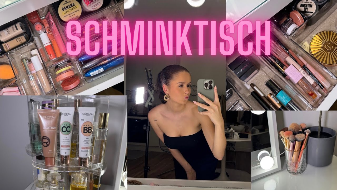 NEUEN Schminktisch Aufbauen und organisieren