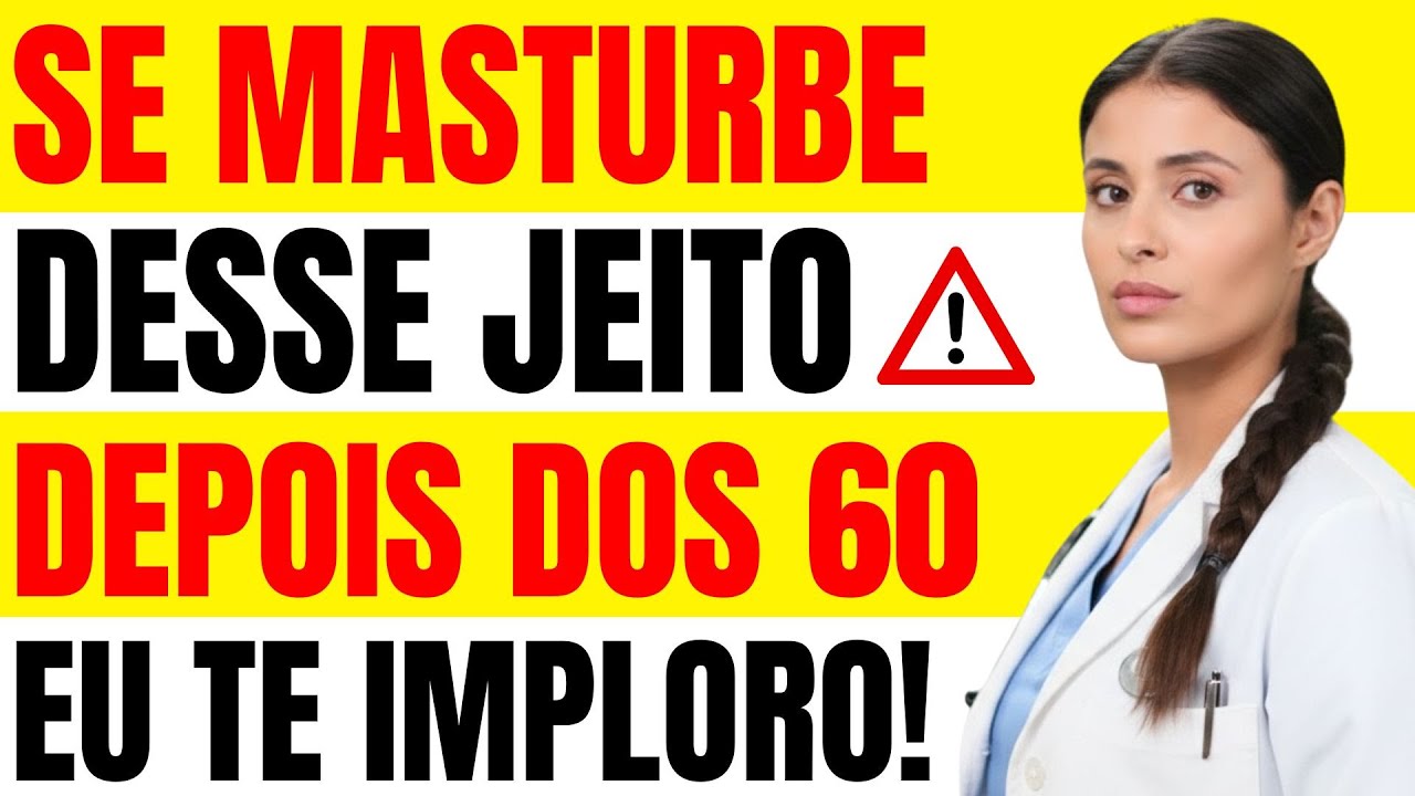 Masturbação após os 60 – Os 3 erros que você comete e não sabe!