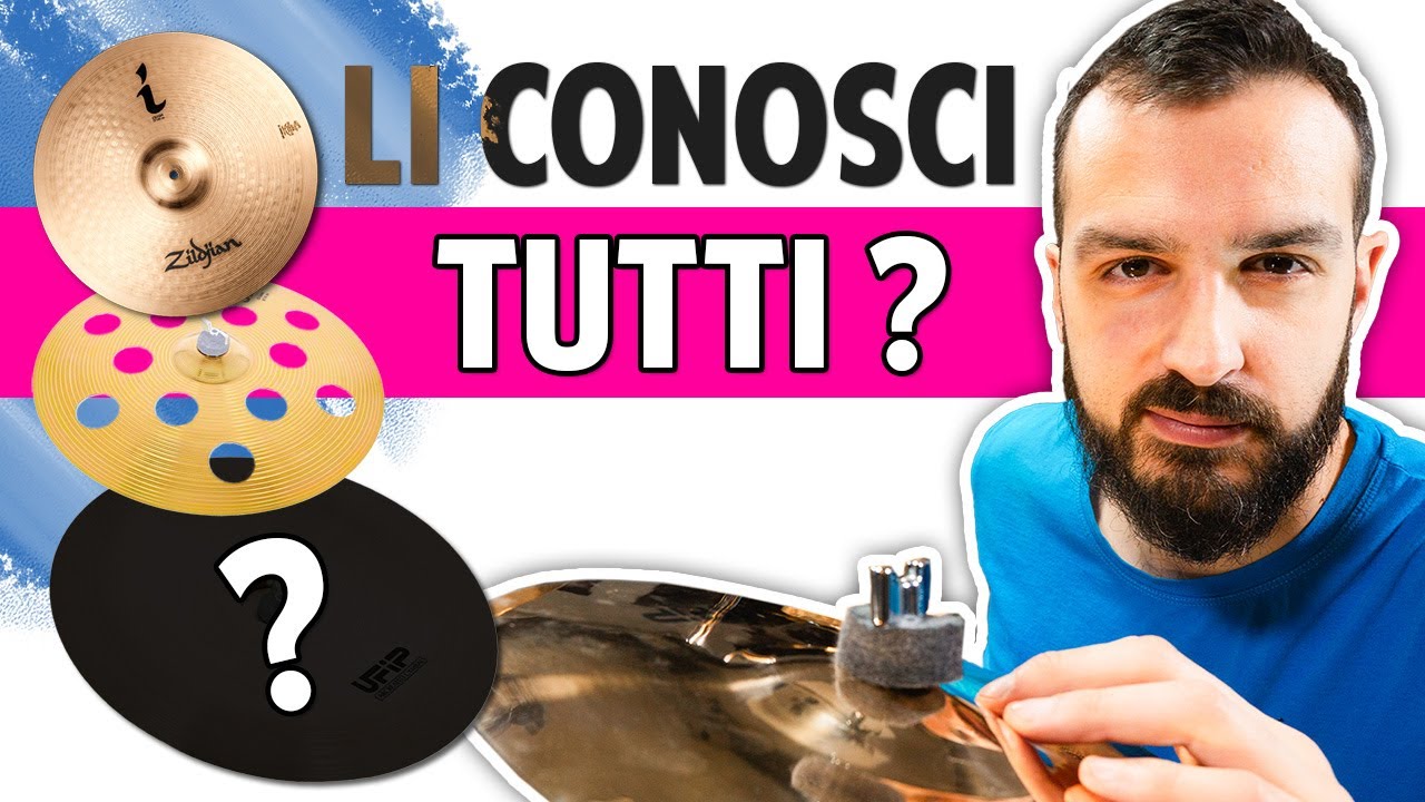 LA GUIDA COMPLETA ai PIATTI PER BATTERIA! | StrumentiMusicali.net