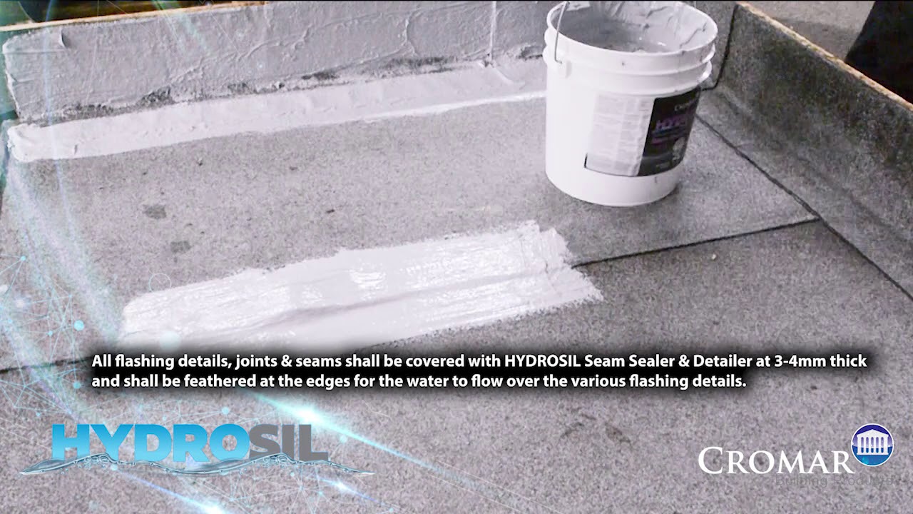 Hydrosil  professional grade 100% silicone roof coating | Application Guide