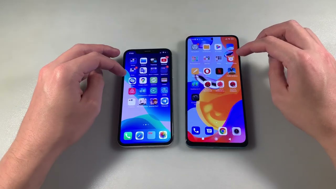 Xiaomi Redmi Note 11 Pro vs iPhone X