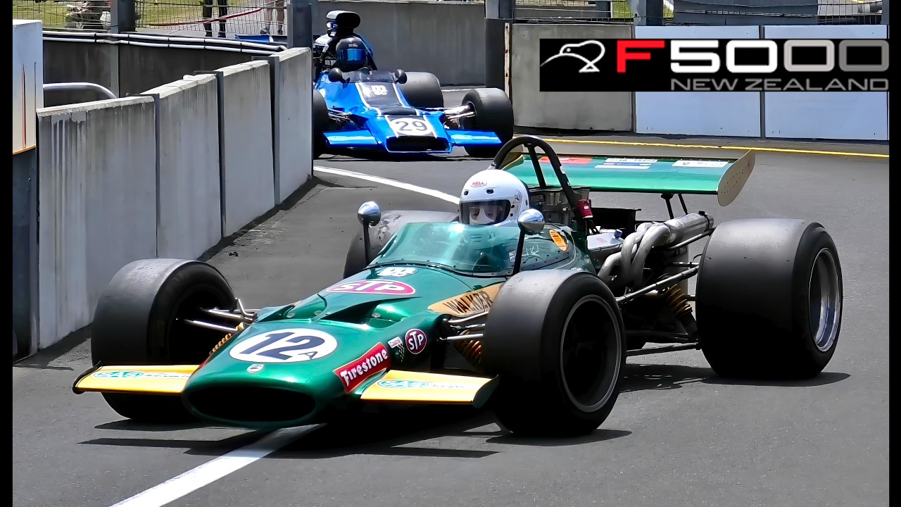 FORMULA 5000 Revival at Legends of Speed 2025 || Hampton Downs, New Zealand
