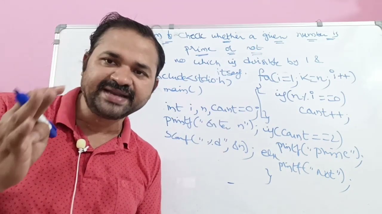 C Program to check given number is Prime number or not in Telugu | C programming |C language |Telugu