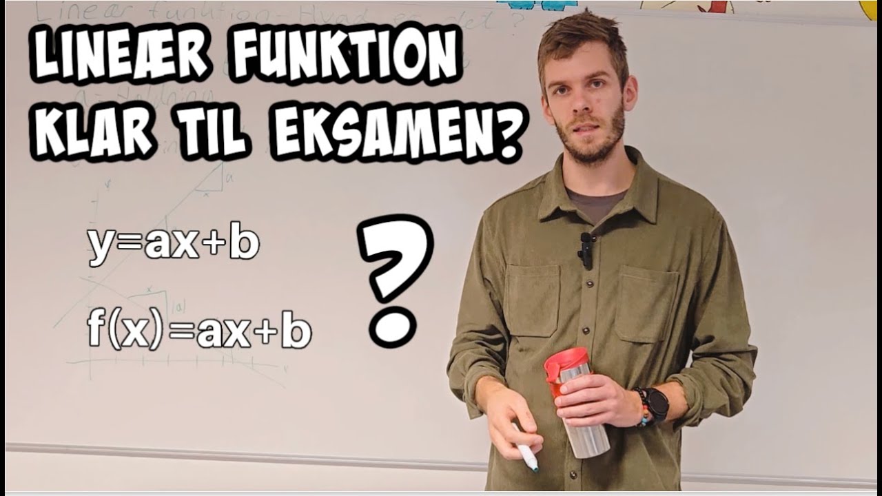 Lineære funktioner til eksamen – Bliv 100% klar