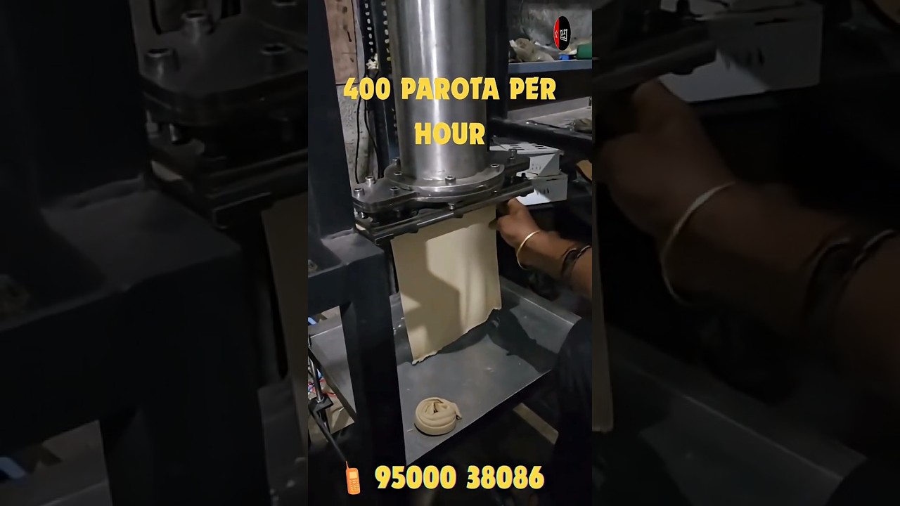 Wheet Parotta Machine, Parota Making Machine, #lachaparatha Roti Paratha, #trending #food