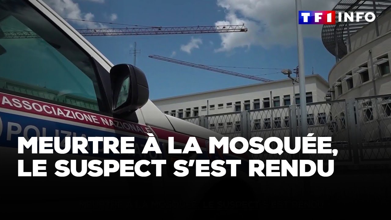 Meurtre dans une mosquée du Gard : le suspect s'est rendu à la police en Italie｜TF1 INFO