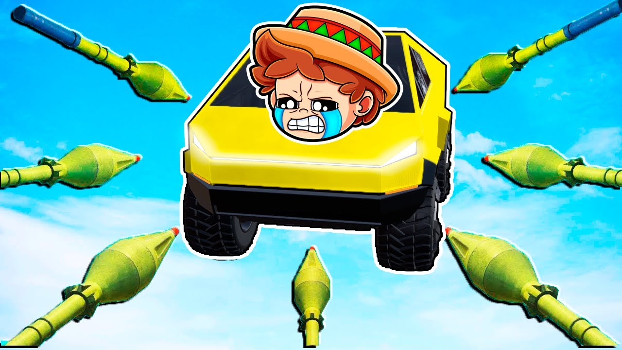 ¡COHETES EXPLOSIVOS vs COCHES BLINDADOS de GTA 5! 😂💥 SILVIOGAMER en GTA 5 ONLINE